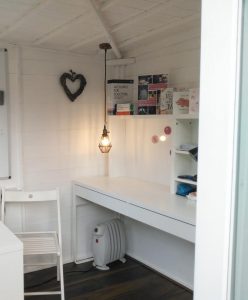 Lighting summer house shed office